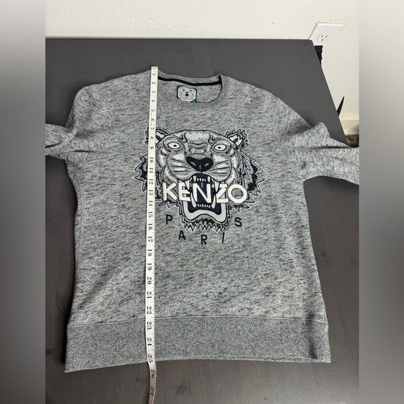 Kenzo Jungle Tiger Embroidered Pullover Crew Neck Sweatshirt - Picture 10 of 10